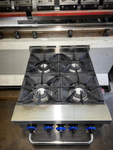 4 Burner Gas Cooker with Oven Refurbished