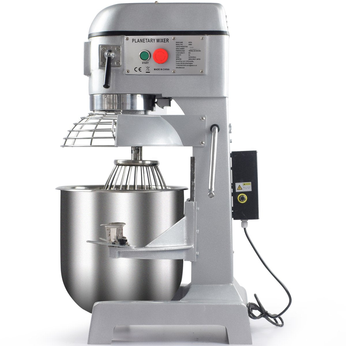 Professional Planetary mixer 30 litres 3 speeds |  ADM30