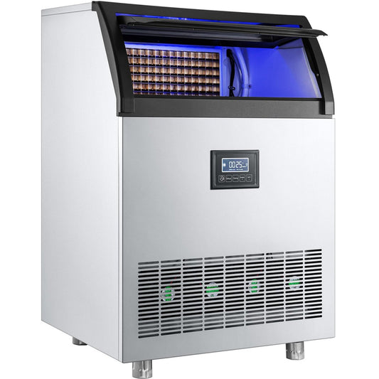 Commercial Ice Cube Machine Under counter 120kg/24h |  CIM120