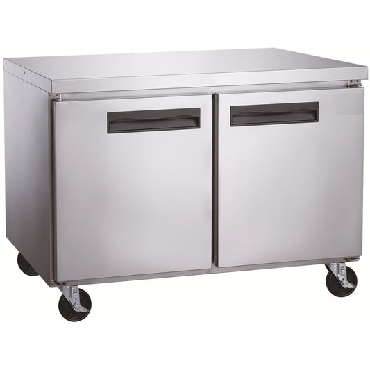Professional Refrigerated Counter 2 doors Depth 800mm |  DUC60R