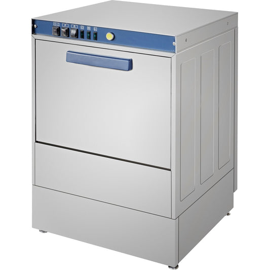 Dishwasher 540 plates/hour 500mm basket Rinse aid pump |  DWASH50