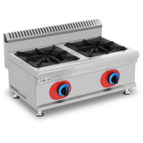 Commercial Countertop Gas Cooker 2 burners Natural Gas |  GB2T