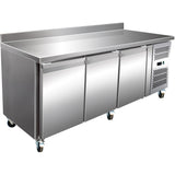 Professional Freezer Counter with Upstand 3 doors Depth 600mm |  FS32V