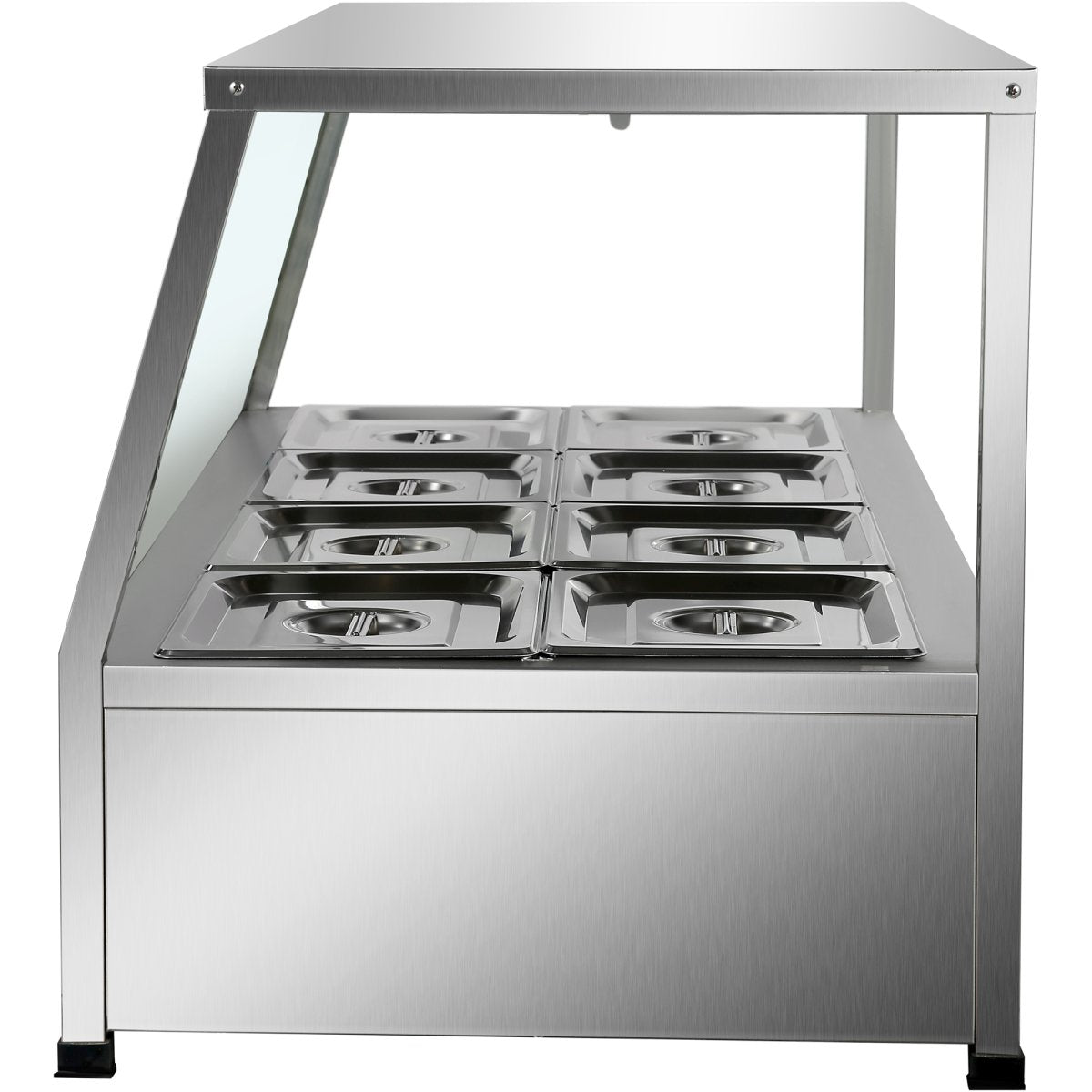 Display Bain Marie Counterop 8xGN1/2 |  HBM212