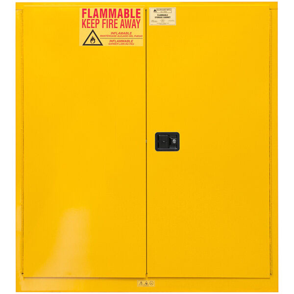 110 Gallon/ 500 Litre Flammable Safety COSHH Cabinet 1500x860x1650mm |  MB110GSC