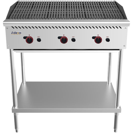 Commercial Gas Chargrill Freestanding 910mm Width |  MGL36MF