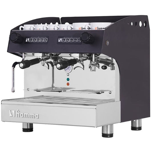 Commercial Espresso Coffee Machine Automatic Tall cups 2 groups Compact 6 litres |  Mia3