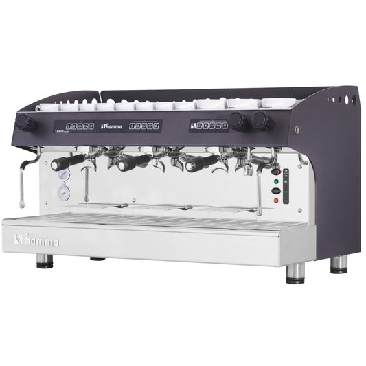 Professional Espresso Coffee Machine Automatic Tall Cups 3 groups 17 litres |  Mia7