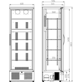 Bar bottle cooler Upright Single door 293 litres |  SC293F