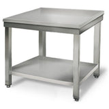 Professional Work table Stainless steel Bottom shelf 800x700x900mm |  THATS87