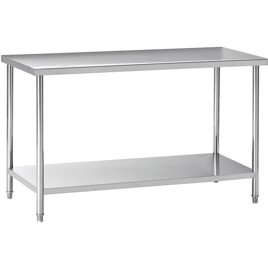 Professional Work table Stainless steel Undershelf 1500x600x900mm |  W218E60150