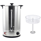 Commercial Double wall Coffee Urn with Boil-dry protection 10 litres 1.6kW |  VICWBQ10