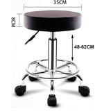 Black Height Adjustable Swivel Stool |  WW115