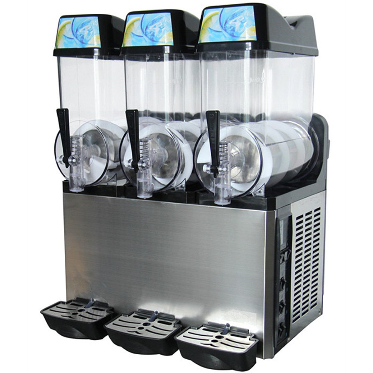 Commercial Slush Machine 3 x 12 litres 2-in-1 |  XRJ12LX3