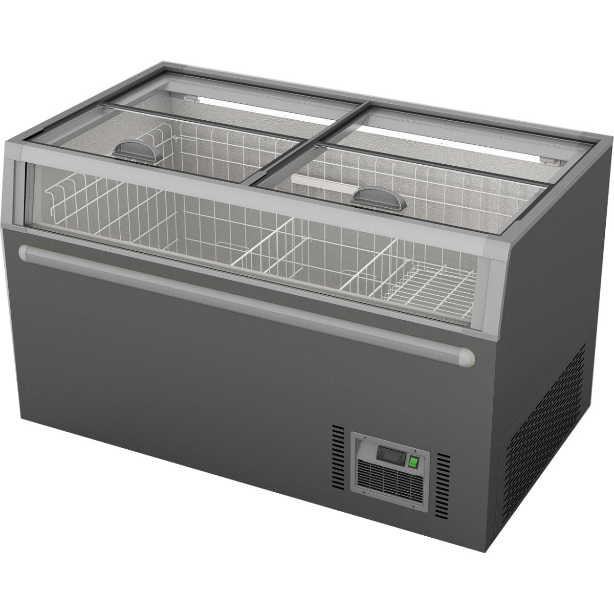 Island Showcase Freezer 1450x850x870mm 320 Litre|  ZCDL145SS4